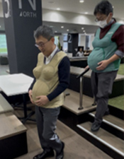 妊婦体験 開催の様子