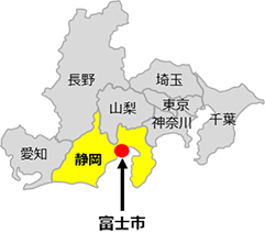 [イメージ] 富士市地図