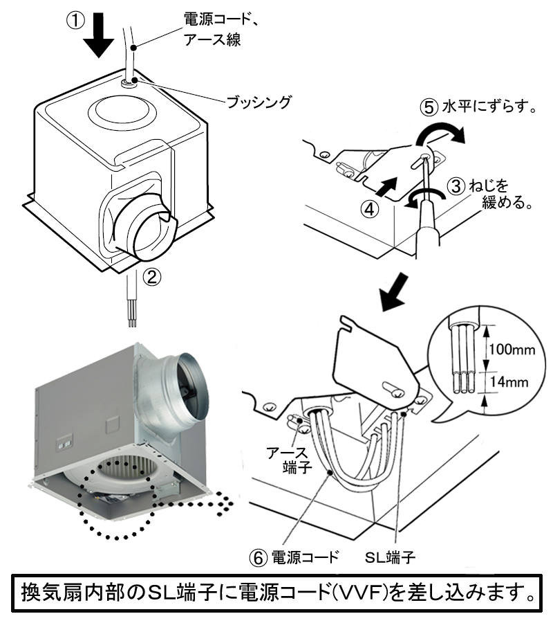 セットアップ 東芝 換気扇 ダクト用換気扇 ルーバー別売タイプ